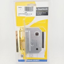 Yale Bathroom Mortice Sashlock 2.5 Inch Door Lock PMI236 Brass