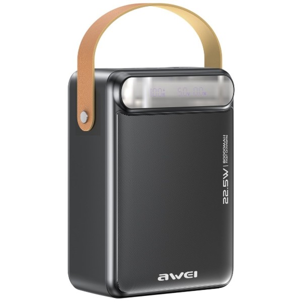 6954284026918 Powerbank P102K 22,5W PD 80000Mah Awei-image