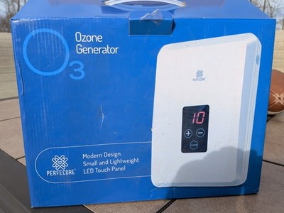 Perfecore Ozone Generator O3 Led Touch Panel Open Box Untested In Wrap