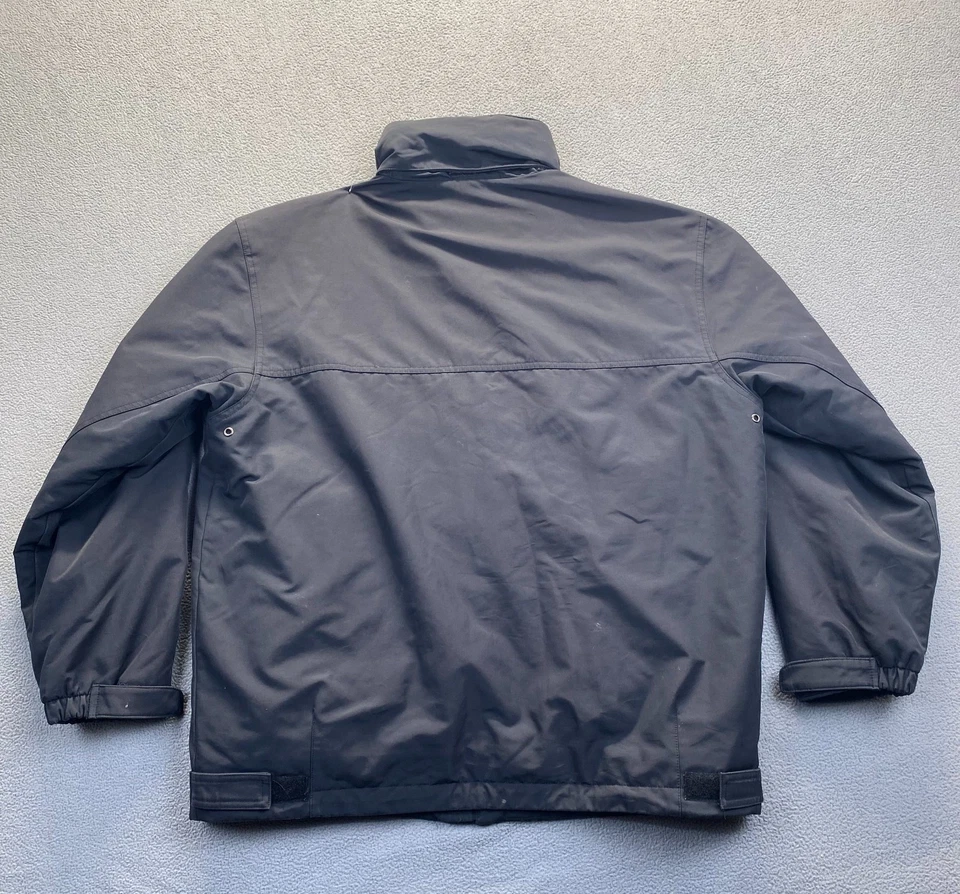 Weatherproof Black Zip-Front Fleece-Lined Soft Shell Jacket w/Hood Men's M - Image 2 of 4