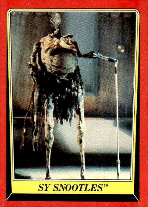 1983 Topps Star Wars: Return of the Jedi #22 Sy Snootles
