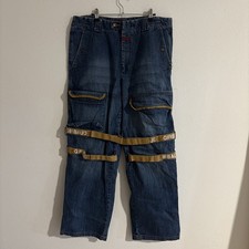 Vintage Marithe Francois Girbaud Y2K Cargo Jeans Tape 2000s Denim 36