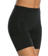 NWT  SPANXsculpt  OnCore Mid-Thigh Short Size M Black