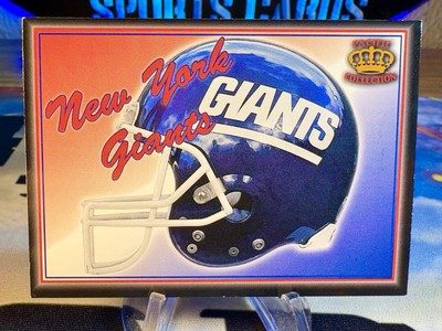 #ad 1995 New York Giants Pacific Prisms Collection Team Helmets #21 $0.99