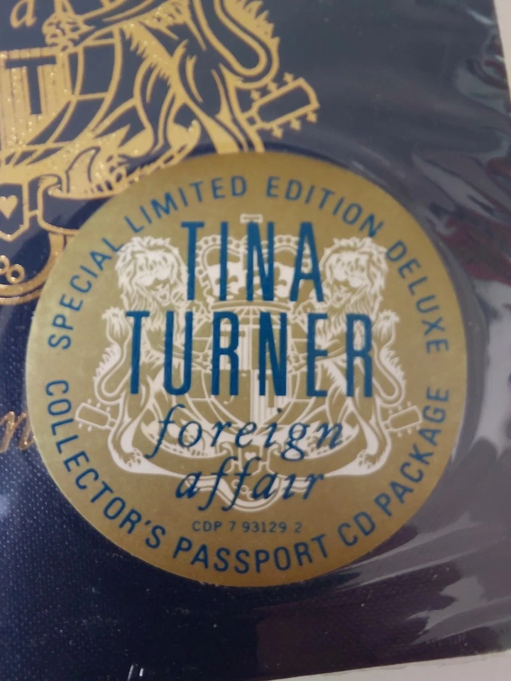 TINA TURNER Foreign Affair CD ltd. Passport Edition, 1989 Import, OVP, RAR ! - Bild 2 von 4