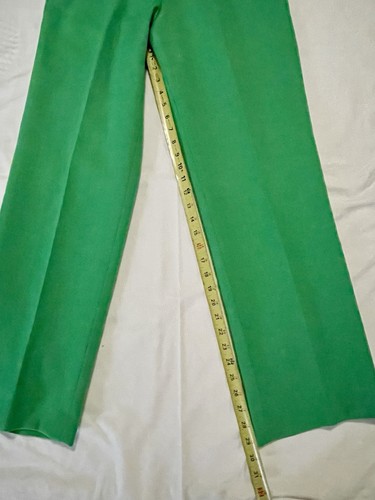 Daniel For Spellbound 4pc Pant Skirt Suit Scarf Vintage 80s Kelly Green Lined - Picture 14 of 22