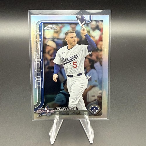 Freddie Freeman #ASGC-11 2025 Topps Chrome Update All-Star Game card
