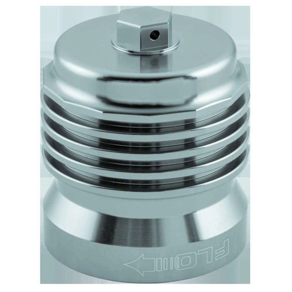 Filtro de aceite de acero reutilizable PCRacing Flo PCS2 Foto 3 de 4