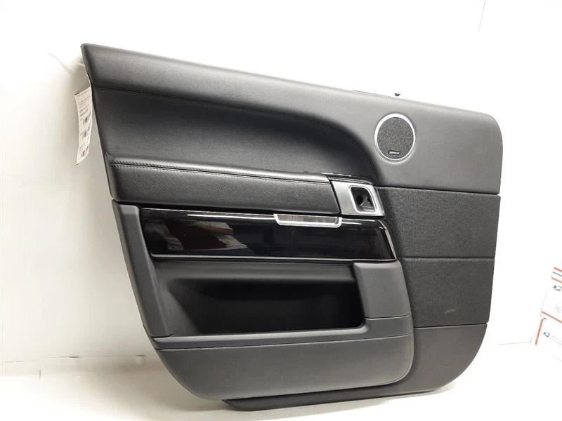 Range Rover HSE L405 Left Front Door Panel Trim Cover Card Black Wood - Image 4 of 4