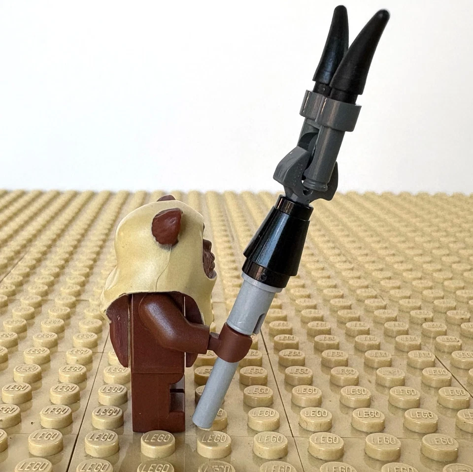 LEGO Star Wars Episodio 4/5/6: Ewok Paploo, STAFF, sw0238, 8038, ENDOR, 2009 Foto 2 de 4