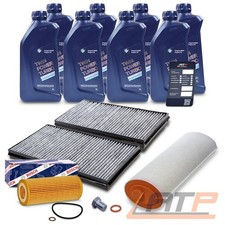 INSPEKTIONSPAKET + 8l 5W-30 MOTORÖL FÜR BMW 5-ER E60 E61 525-d 530-d M57 03-10