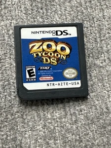 Nintendo DS Zoo Tycoon DS 2005 Game (Cartridge Only) Tested & Works