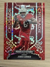 2023 Panini Rookies & Stars - Crusade James Conner #CR-1 Red Plaid Prizm