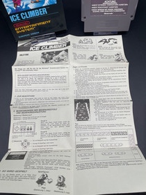 Ice Climber -Nintendo NES- OVP/Bienengr&auml;ber/Small Box- European Version - TOP