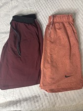 Youth Boys Shorts Lot Of 2 Size Small Nike RBX Summer Athletic Dri Fit