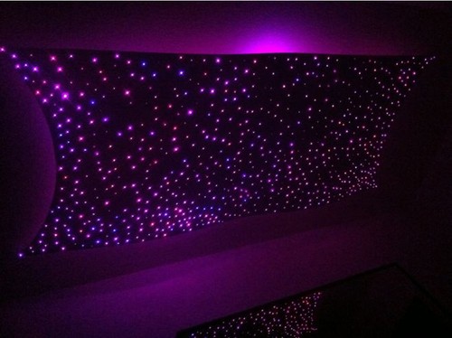 LED Sternenhimmel Set 220 Glasfaser Einbau Lampe Sauna - Bild 5 von 7