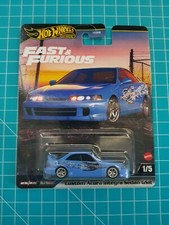 Hot Wheels Premium Custom Acura Integra Sedan GSR Fast & Furious NUOVO