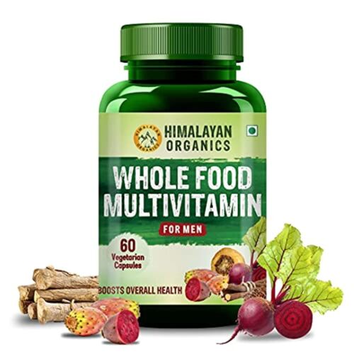 Himalayan Organics Whole Food Multiwitamina dla mężczyzn z naturalnymi witaminami 60 kapsułek - Zdjęcie 1 z 1