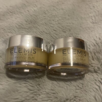 Elemis Pro-Collagen Cleansing Balm 20g Set Of 2 New No Box