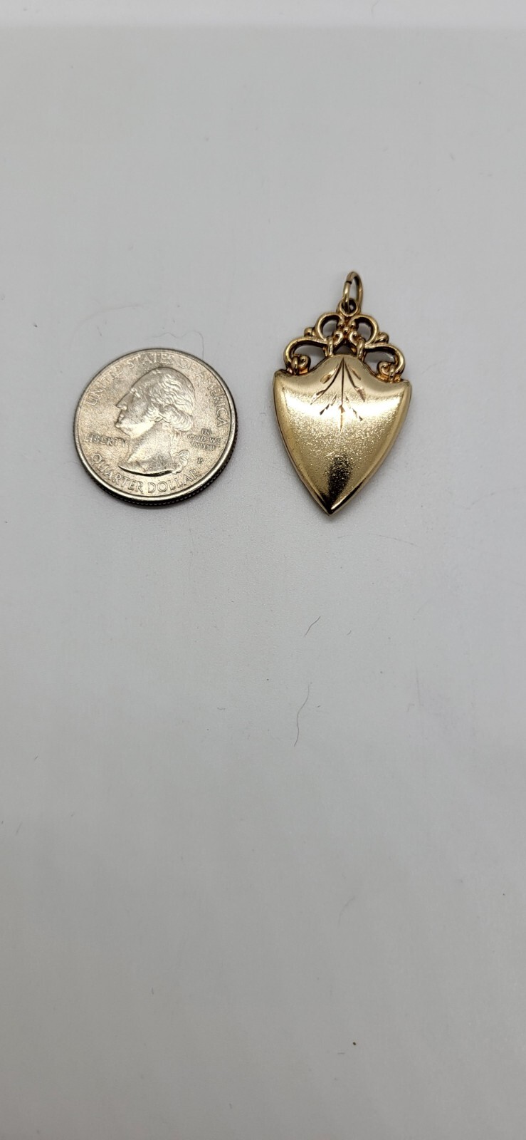 Vintage Victorian Gold Filled Pocket Shield Shaped Pocket Watch Fob eBay