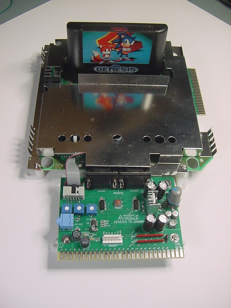 SEGA GENESIS GEN2 TO JAMMA ARCADE SYSTEM (complete including SEGA GENESIS GEN2 TO JAMMA ARCADE SYSTEM (complete including