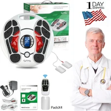 TENS EMS foot massager for the relief of foot & leg pain and numbness neuropathy