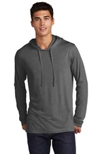 Sport-Tek Men's PosiCharge Tri-Blend Wicking Long Sleeve Hoodie ST406