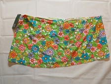 Women's Side Cinch Swim Cover Up Skirt - Wild Fable Floral Print Size XL