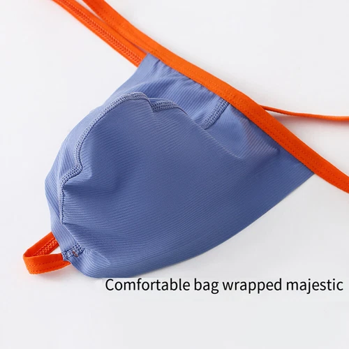 Mens G-String Bikini Briefs Thong Pouch Panties Micro Bikini T-back Underwear - Picture 10 of 25