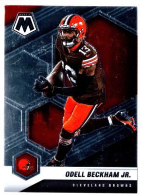 2021 Panini Mosaic Football Odell Beckham Jr. No. 54 Cleveland Browns