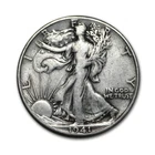 1941 P Walking Liberty Half Dollar 90% Silver 50c Very Good VG Collected Coin