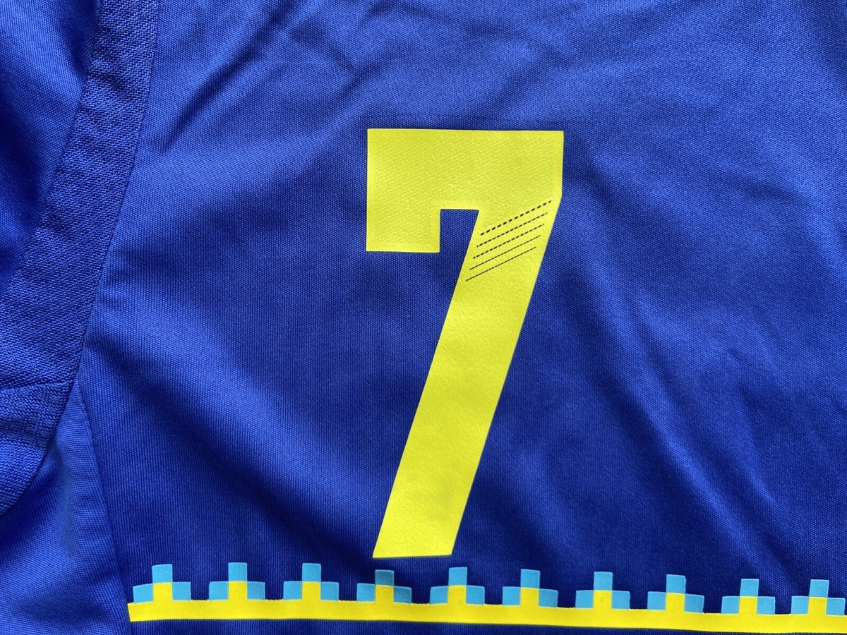UKRAINE 2012 2013 AWAY SHIRT JERSEY ADIDAS X11605 sz S MEN #7