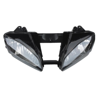 Black Front Headlight Assembly Fit For Yamaha YZF600 R6 2006 2007