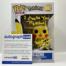 Veronica Taylor AUTOGRAPH Ash Voice Actor Pokemon Signed Pikachu Funko Pop ACOA