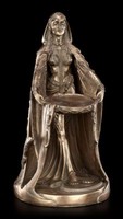 Danu Figur - Keltische GöTtin Mutter - Wicca Maxine Miller Bronziert