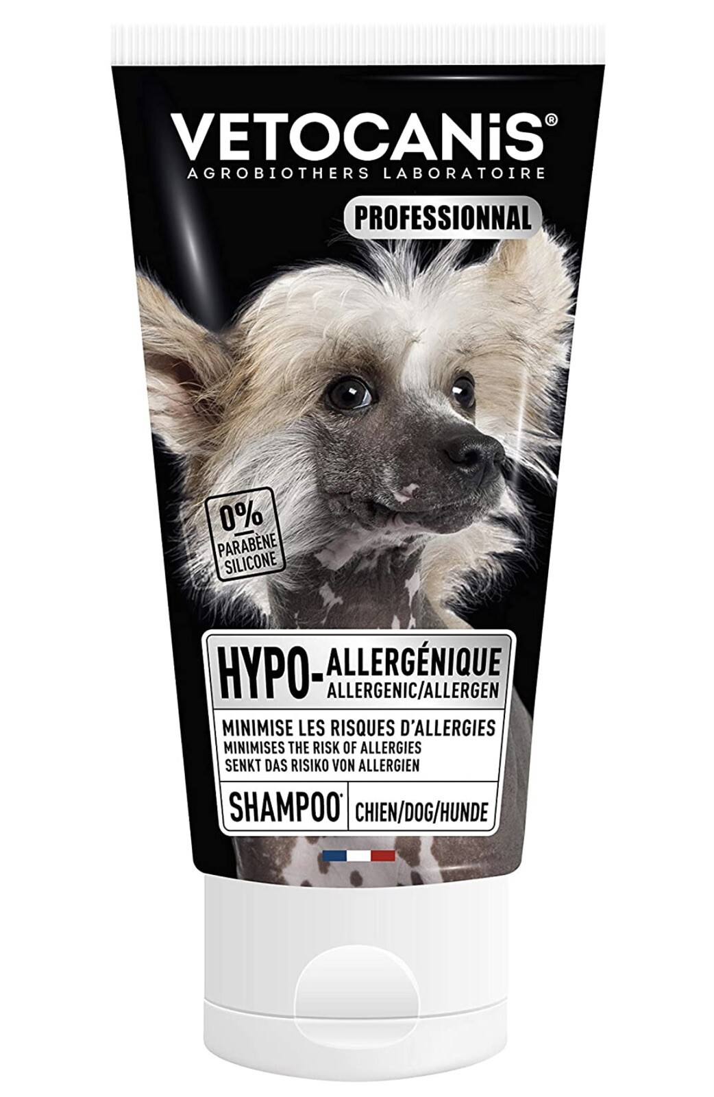 Shampoing VETOCANIS peau sensible pour chien de 300ml