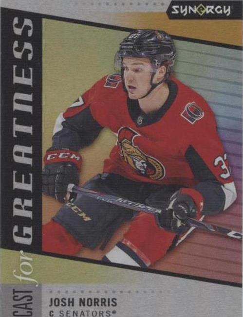 2020-21 Upper Deck Synergy - Josh Norris #CG-31 - 1 of 1
