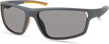 Timberland TBA9271 20D Gray Polarized Wrap Sport Sunglasses Frame 63-16-130