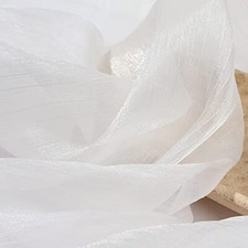 Bright Yarn Photography Background Fabric, Glossy 3.3 2.5ft/100 75cm White