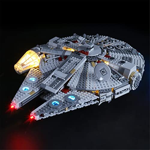 YEABRICKS Kit Luci a LED per Lego 75257 Star Wars Millennium Falcon (D9p)