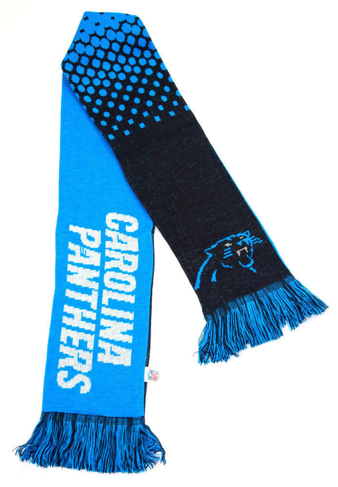 Carolina Panthers Fade Scarf NFL Official Licensed Product New Design Gift Xmas