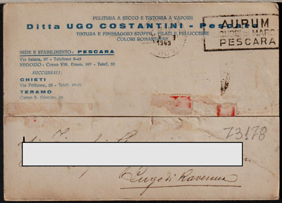 73178 - PESCARA - UGO CONSTANTINI - COMMERCIAL POSTCARD