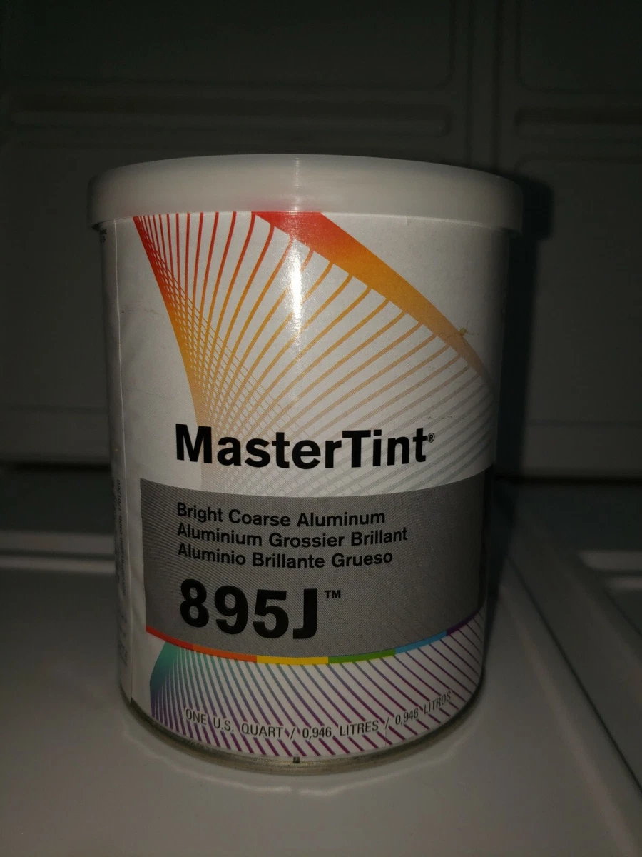 DuPont Axalta Mastertint Cromax Qt 895j Master Tint Quart bright course  aluminum | eBay