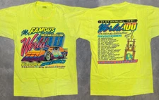 Vintage 1991 21st Annual Eldora World 100 Dirt Late Model Event Tee
