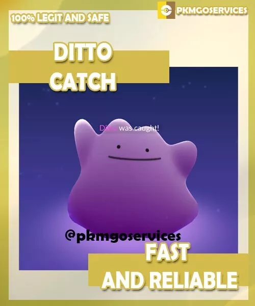 You can now catch Ditto in Pokemon Go