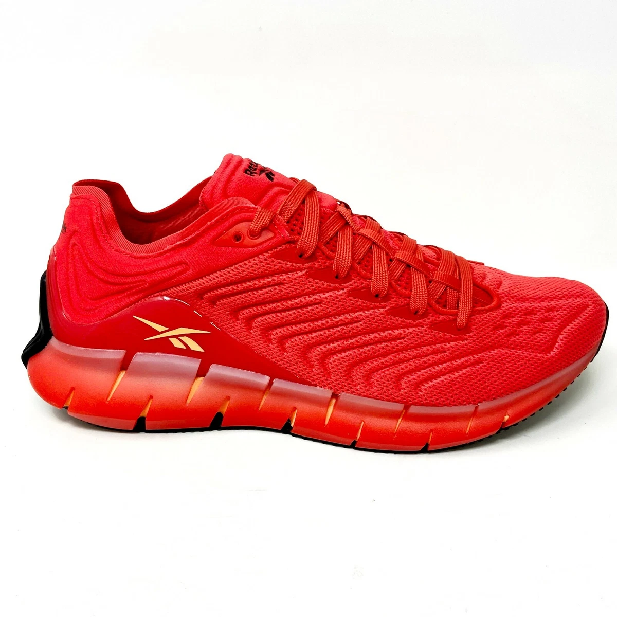 Reebok Zig Kinetica Radiant Red Mens Size 10.5 Trainers Running Sneakers EH1723
