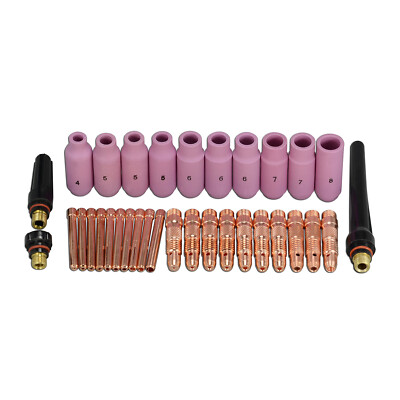 33pcs TIG 17 & 26 series air cooled torches & 18 series water cooled torches KIT