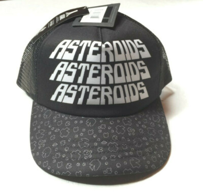 Authentic ATARI Asteroids Curved Bill Trucker Hat NEW - Main Image