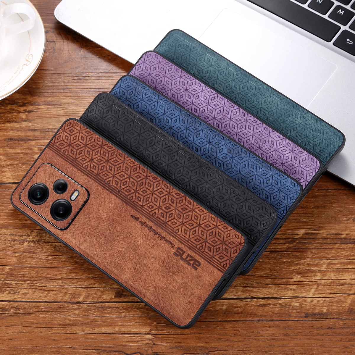 For Xiaomi Poco F5 Luxury Shockproof Business Retro Leather Soft