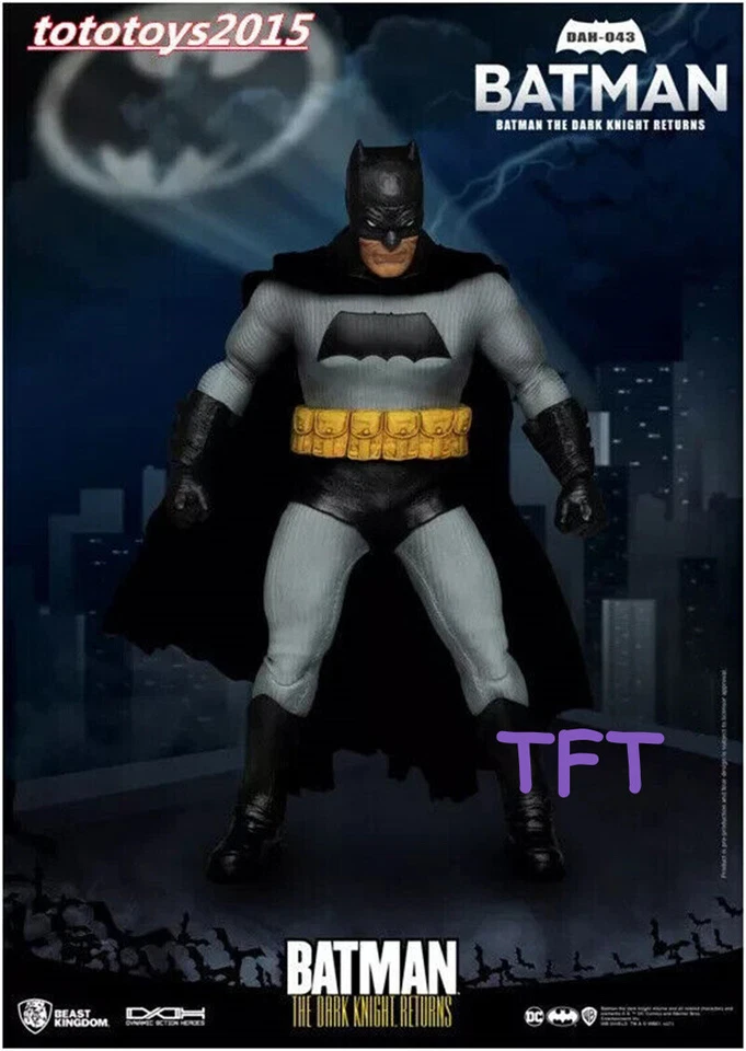 Nueva figura de acción de dibujos animados Beast Kingdom DAH-043 1:9 The Dark Knight Returns Foto 2 de 4